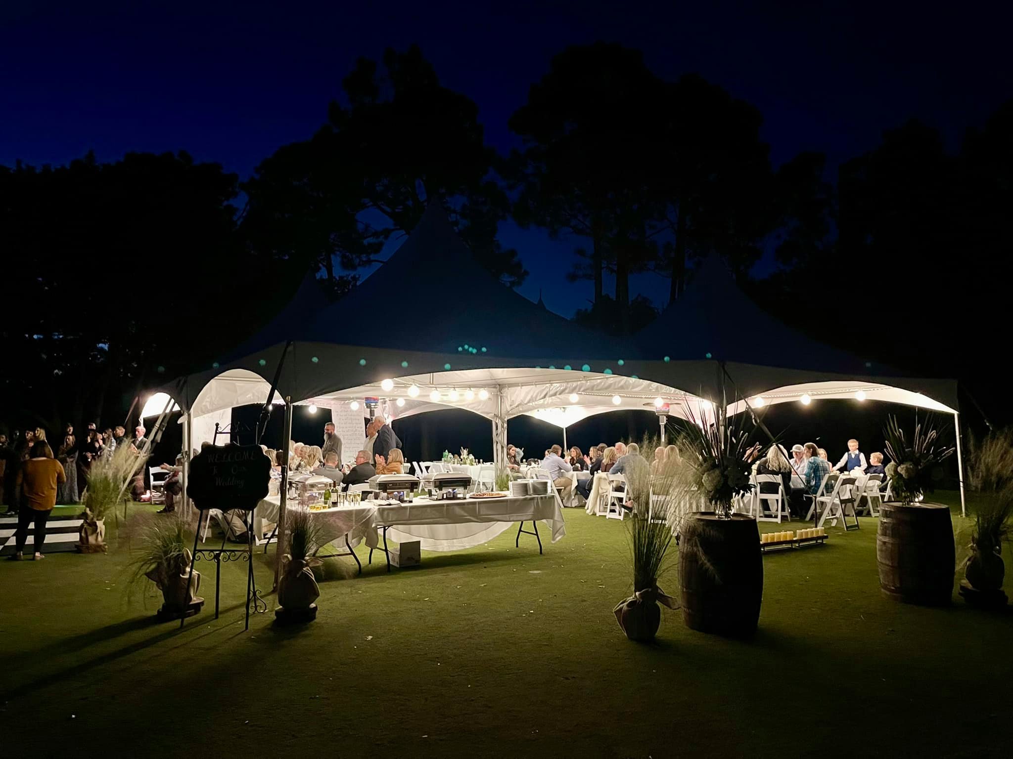 Wedding at St. James Bay in Carrabelle, FL