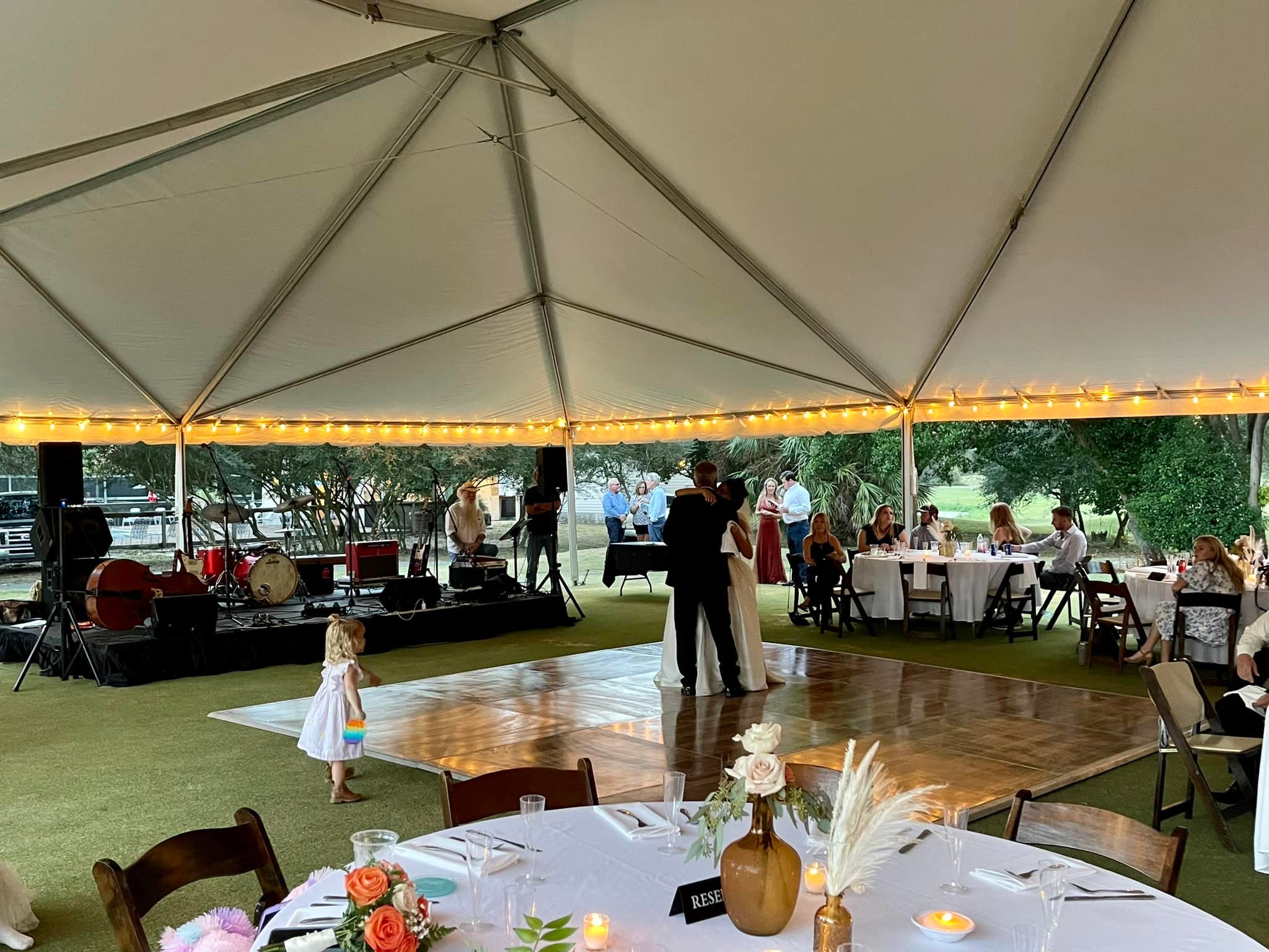 Wedding at St. James Bay in Carrabelle, FL