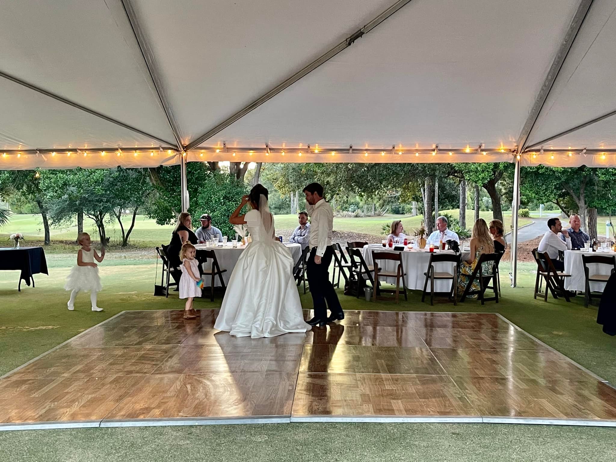 Wedding at St. James Bay in Carrabelle, FL