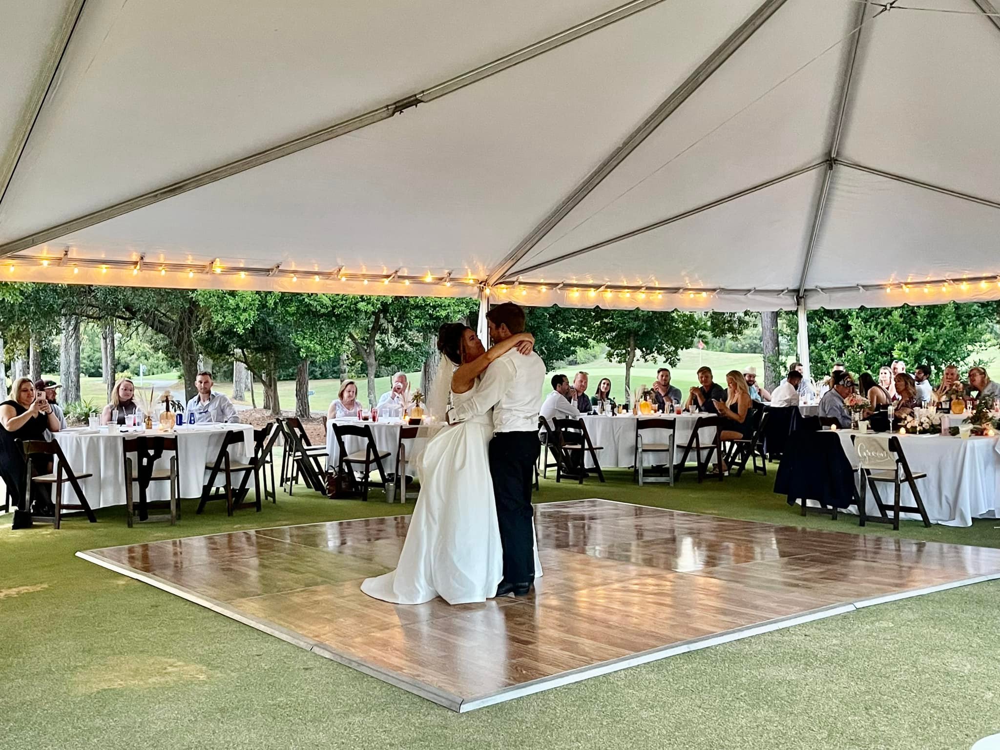 Wedding at St. James Bay in Carrabelle, FL