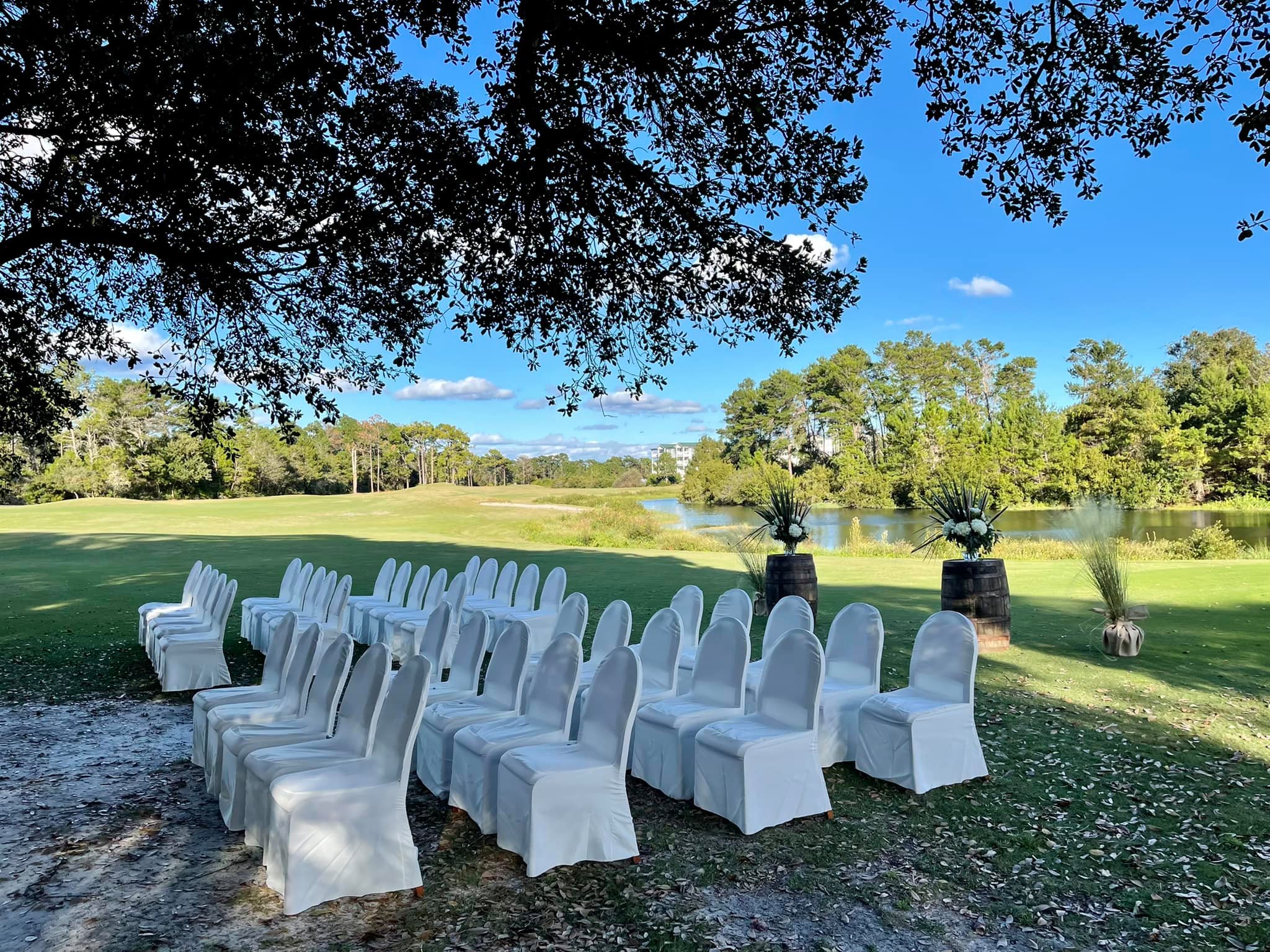 Wedding at St. James Bay in Carrabelle, FL