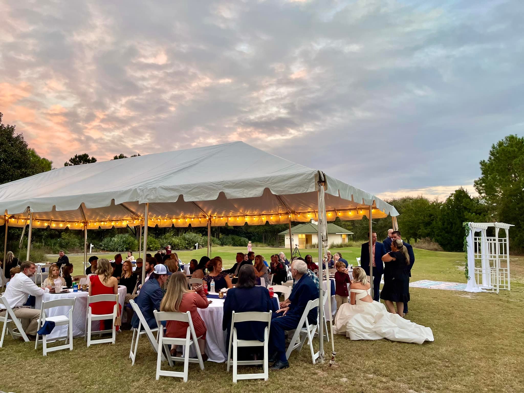 Wedding at St. James Bay in Carrabelle, FL